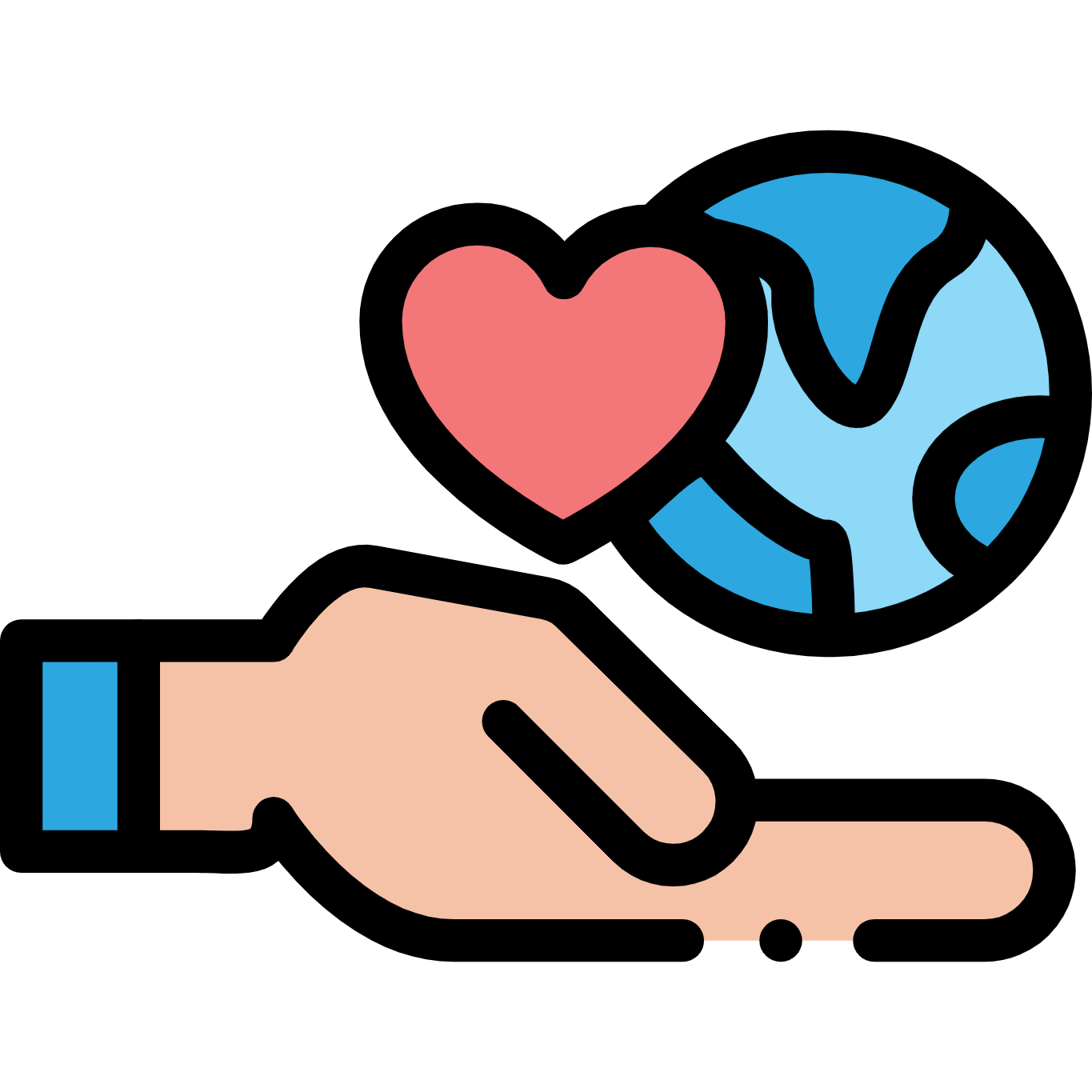 Support for equitable transitions